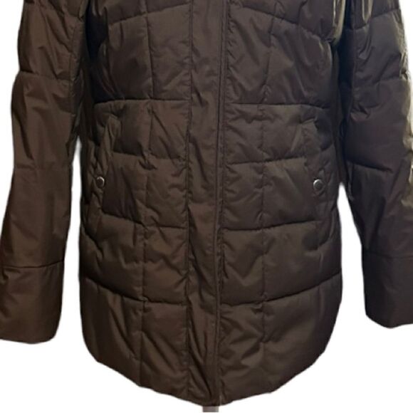 Columbia Sportswear XCO Puffer Style Long Brown Coat Size Medium - Picture 4 of 12